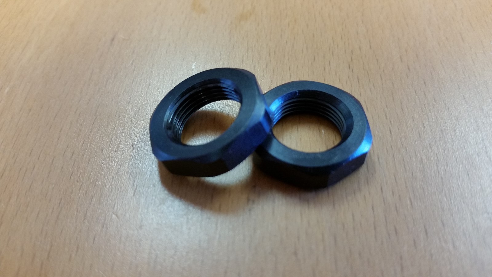 1/2" x 28 Hex Jam Nut  2 per package Made in USA! #3000