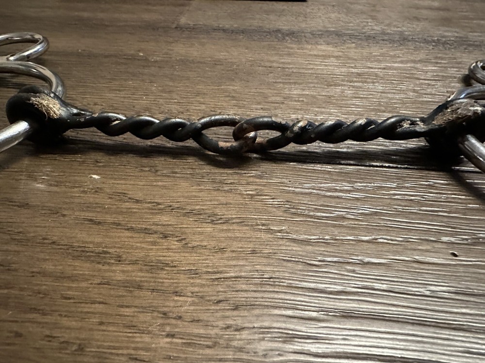 Horse Tack - 5” Twisted Wire Snaffle Gag Bit
