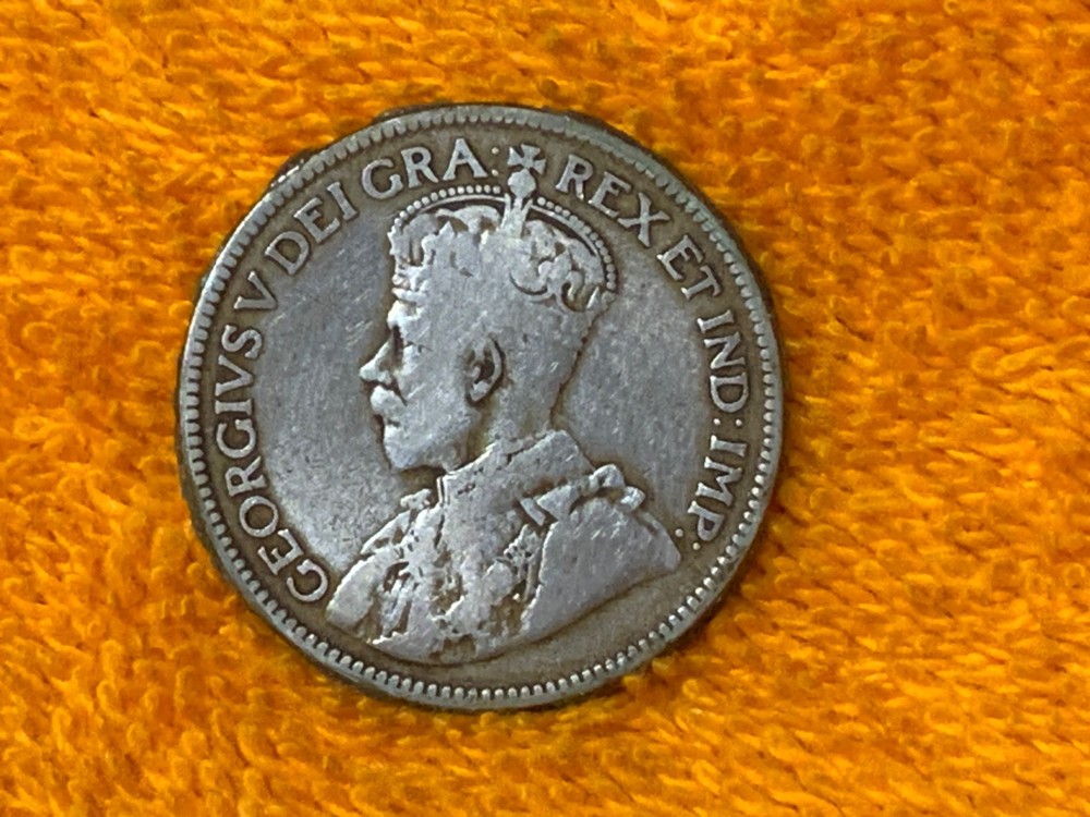 1928 Canada 25 Cent Coin