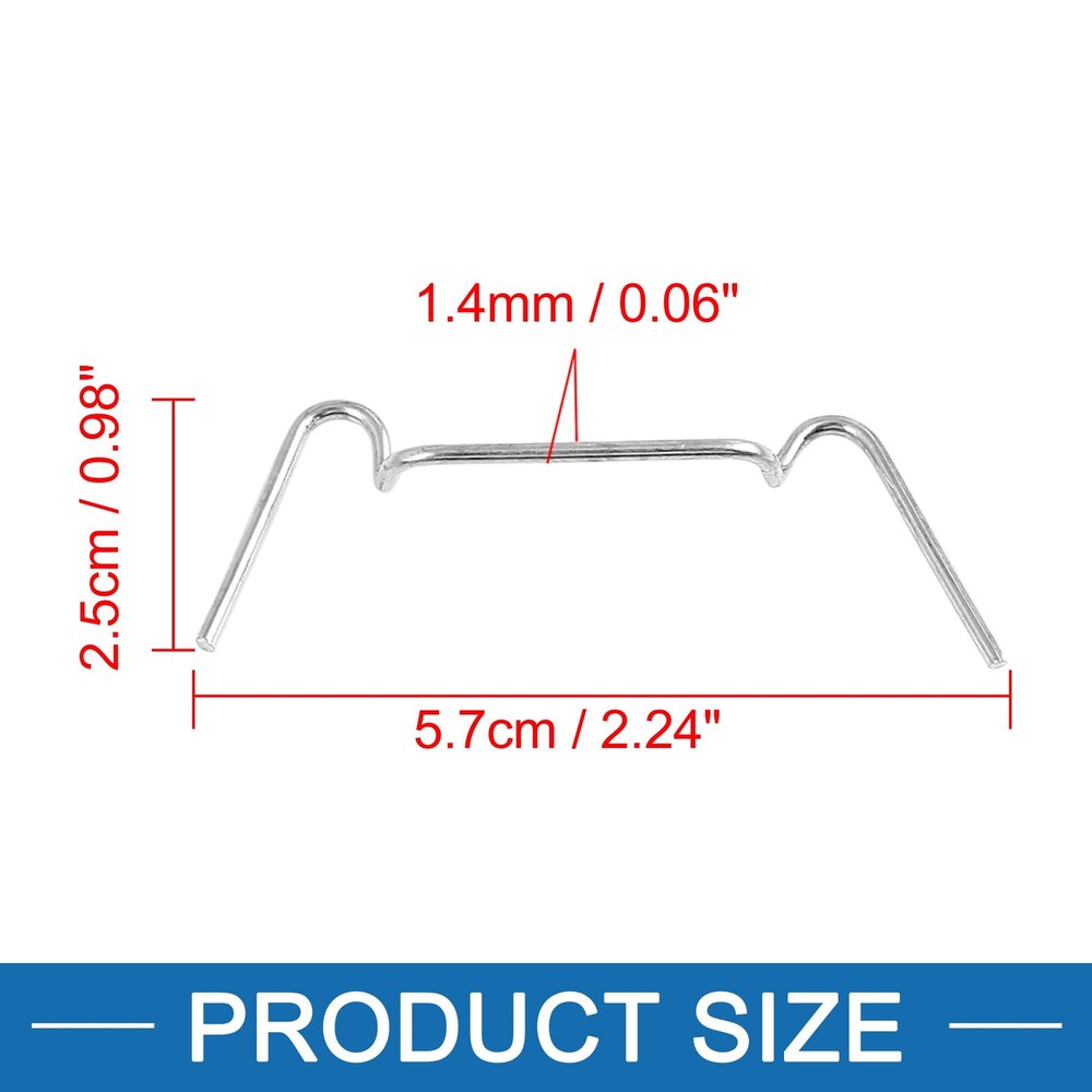 Universal Headlight Spring Clip Replacement Motorcycle Mounting Spring Clip for Qu...