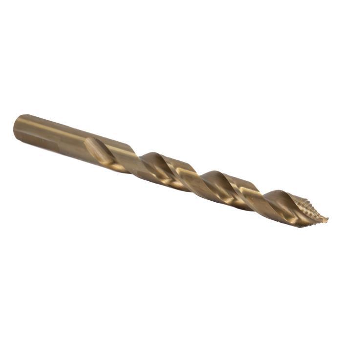 17/64 Cobalt Stepped Drill Bit with 3-Flat Shank
