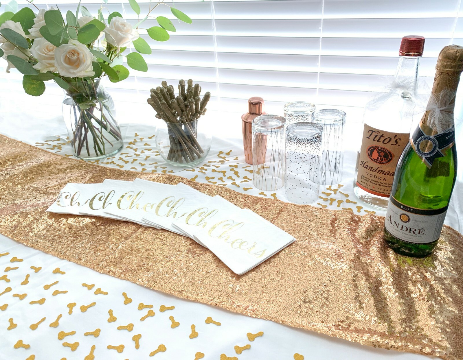 Bachelorette Party Penis Confetti Glitter Party Supplies Party Favor Decorations