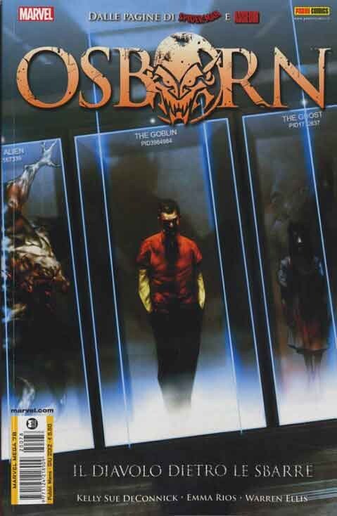 comic MARVEL MEGA n 78 OSBORN THE DEVIL BEHIND THE BARS - MARVEL ITALY