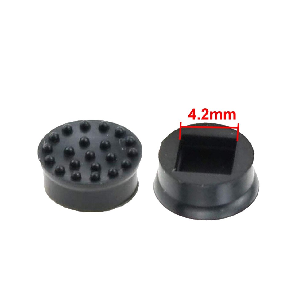 10 Pack Rubber Mouse Pointer Trackpoint Black Cap For HP Laptop 4.2*4.2mm