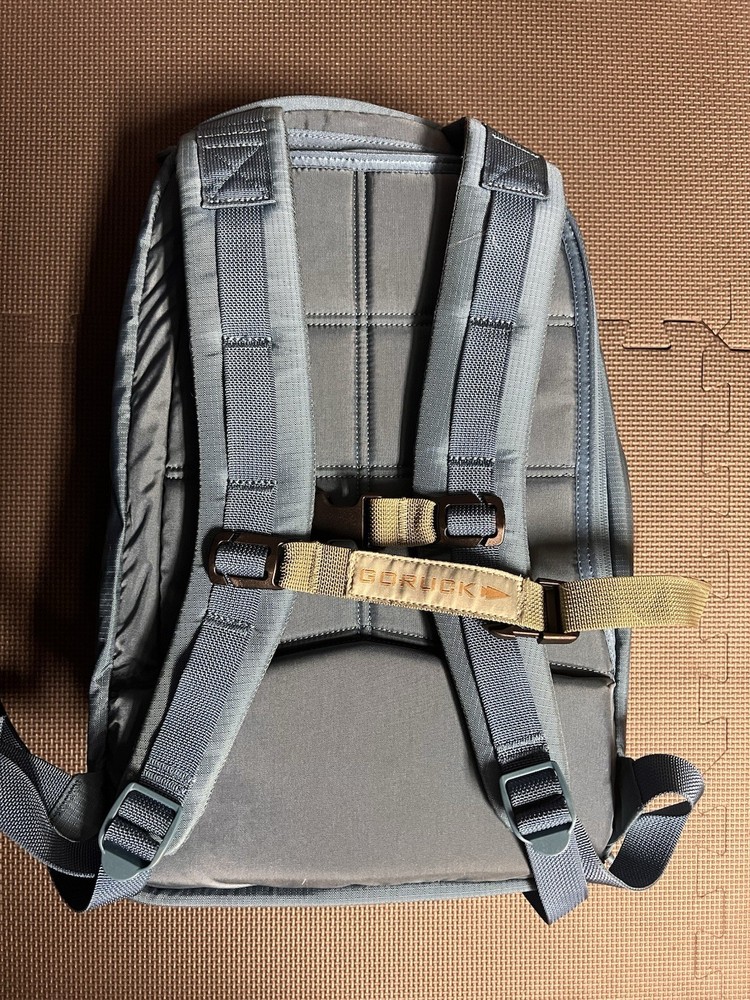GORUCK Double Compartment Bullet 16L Ripstop Tidal Blue/Speed Tan