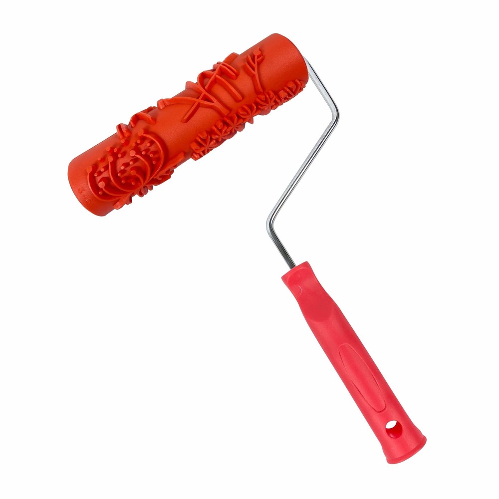 7 Patterned Paint Roller for Classic Brick Texture Wall Decoration Tool