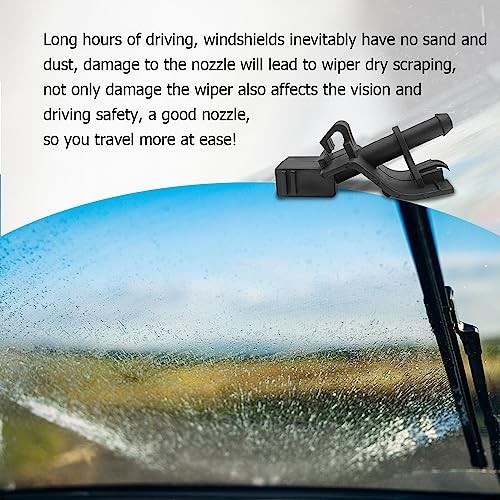 Front Windshield Washer Nozzle Kit Compatible with Corolla Camry RAV4