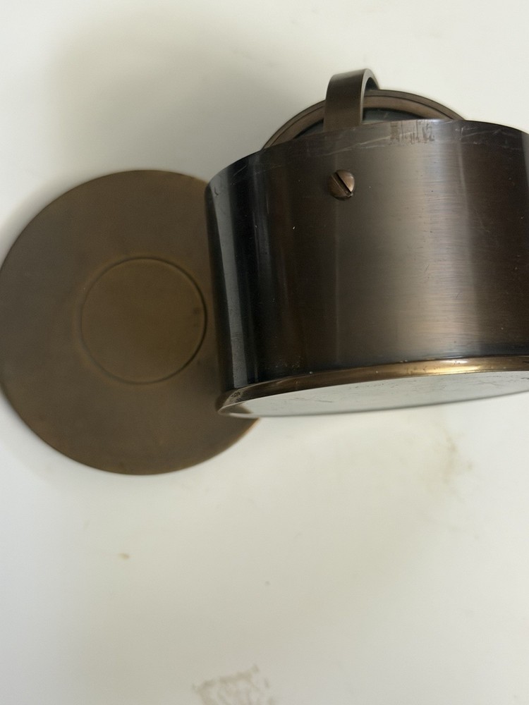 Antique Brass 2.5 Inch Drum Compass