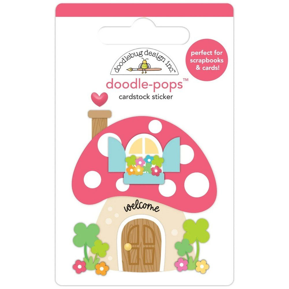Doodlebug Doodle-Pops - Gnome Sweet Home, NEW