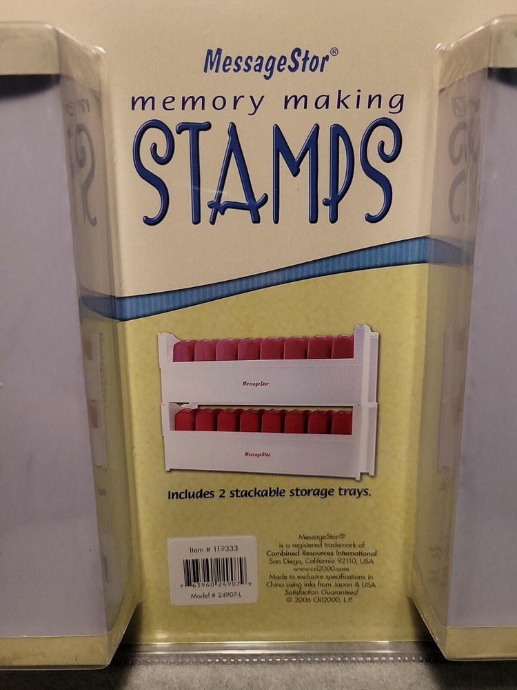 MessageStor Memory Making Stamps St. Patricks, Easter, Halloween, Christmas B5