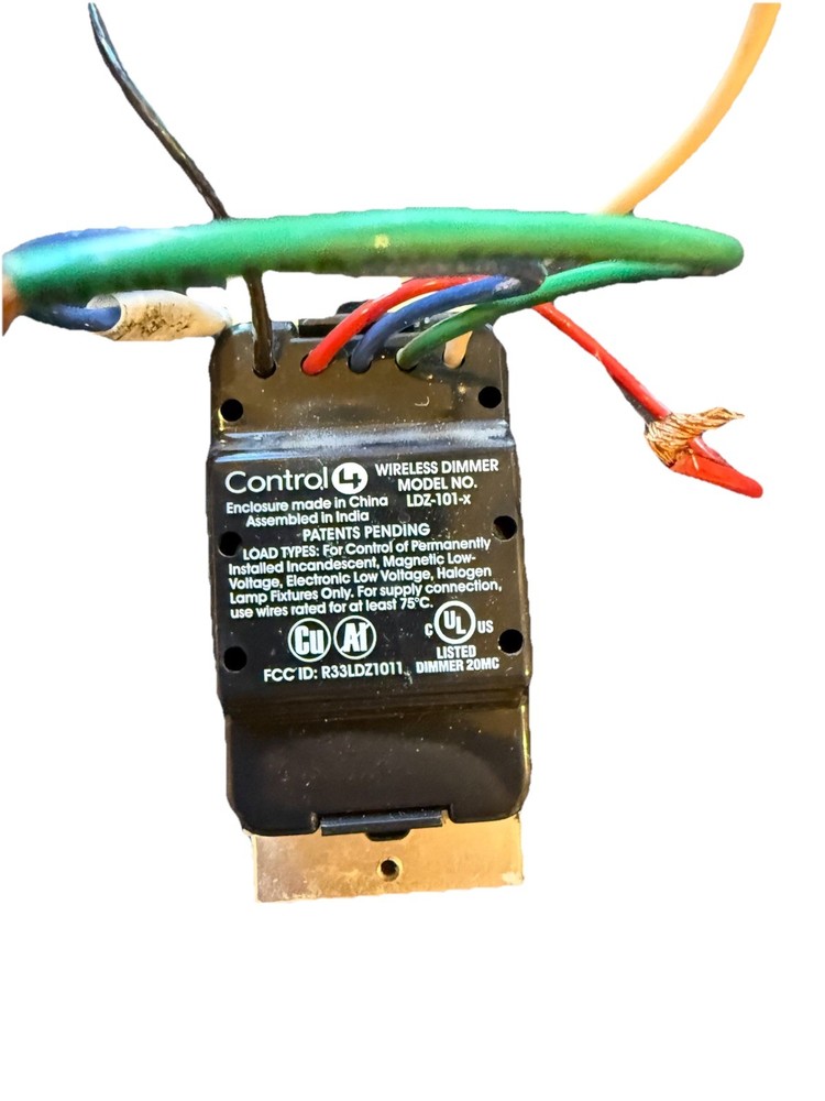 Control4 Wireless Dimmer LDZ-101-X Light Almond