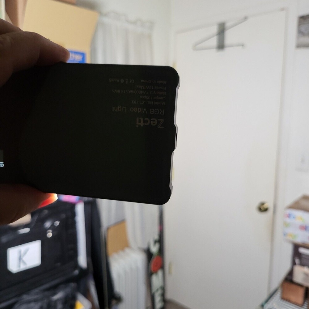 Zecti Rgb Video Light New Open Box