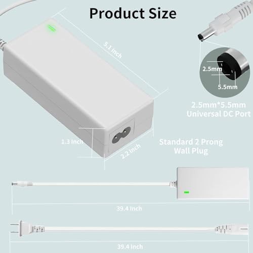 Replacement Power Cord for Cricut Explore Air 2