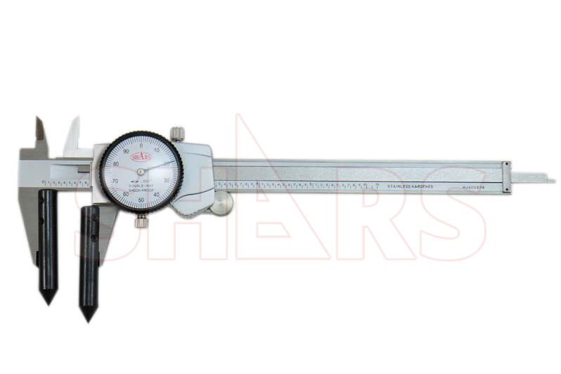 Shars Centerline Line Gage Attachment for 12" Caliper Black Oxide New !