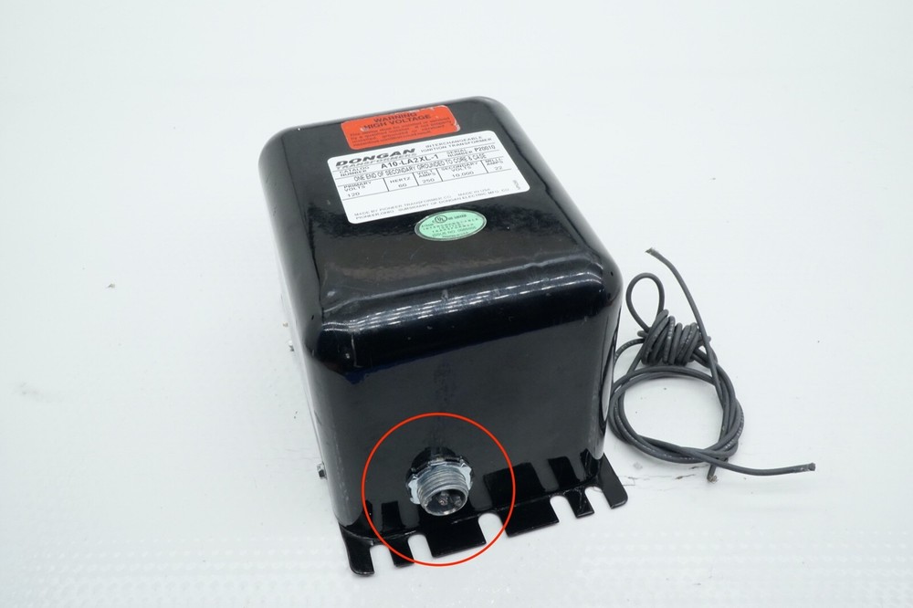READ DESCRIPTION! NEEDS REPAIRED!! Dongan Transformer A10-LA2XL-1 120V Primary