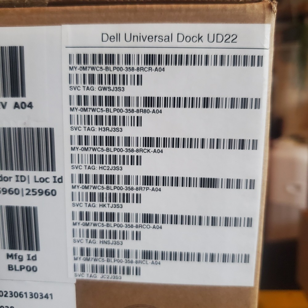 Dell Universal Dock UD22 USB-C Docking Station