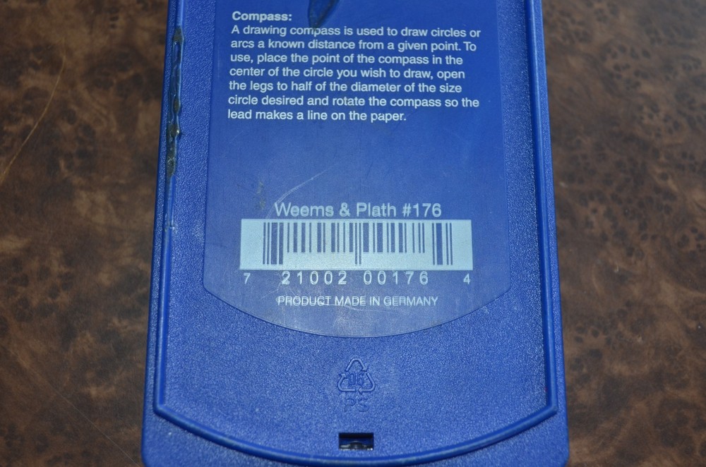 Weems & Plath Ultralight Dividers/Compass, 7"
