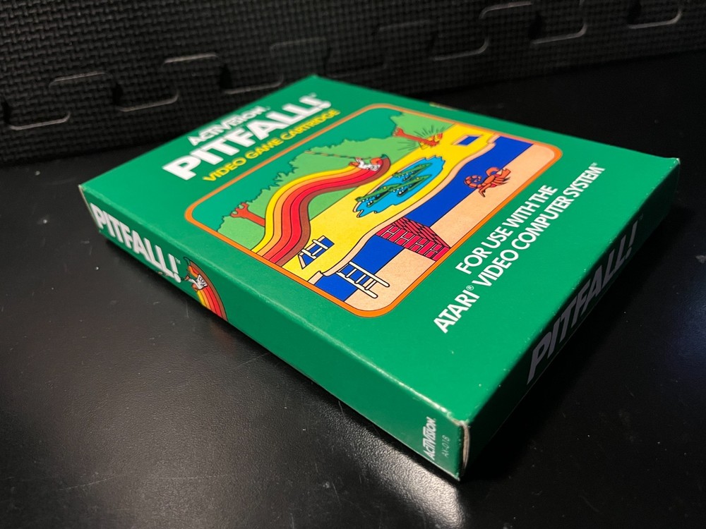 1982 Activision Pitfall - Empty custom design display box