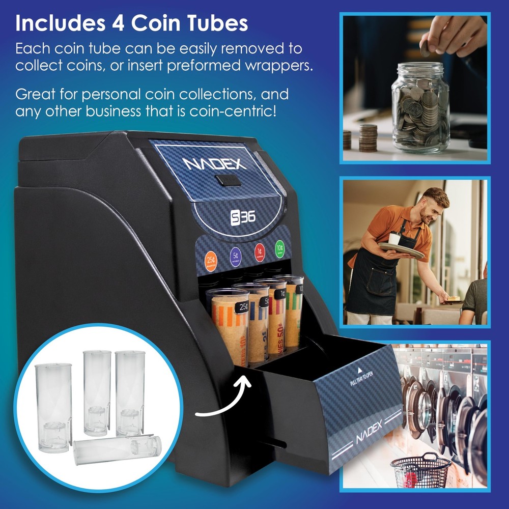 36S Automatic Coin Sorter