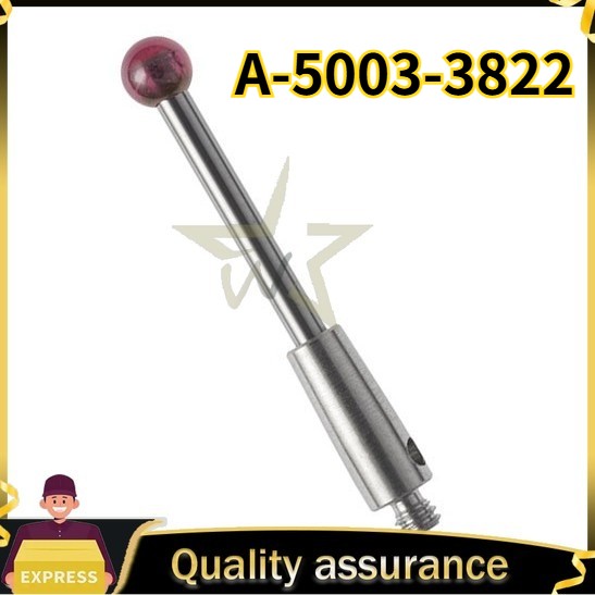A-5003-3822 CMM Touch Probe Stylus M2 Thread 2mm Ruby Ball Tip 20mm Long