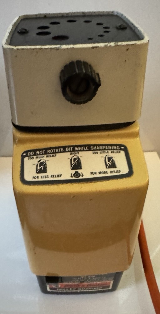 Vintage Working Black & Decker, DRILL BIT SHARPENER No. 6780