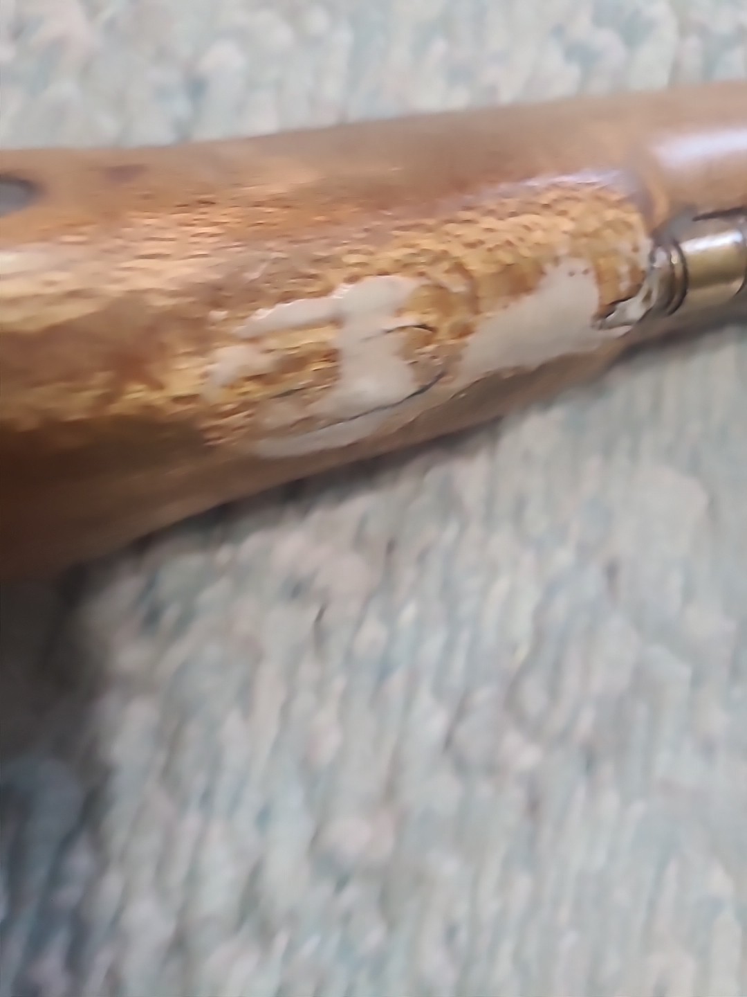 Black Powder Cva Kentucky Pistol Stock Lock Trigger Trigger Guard Thimbles