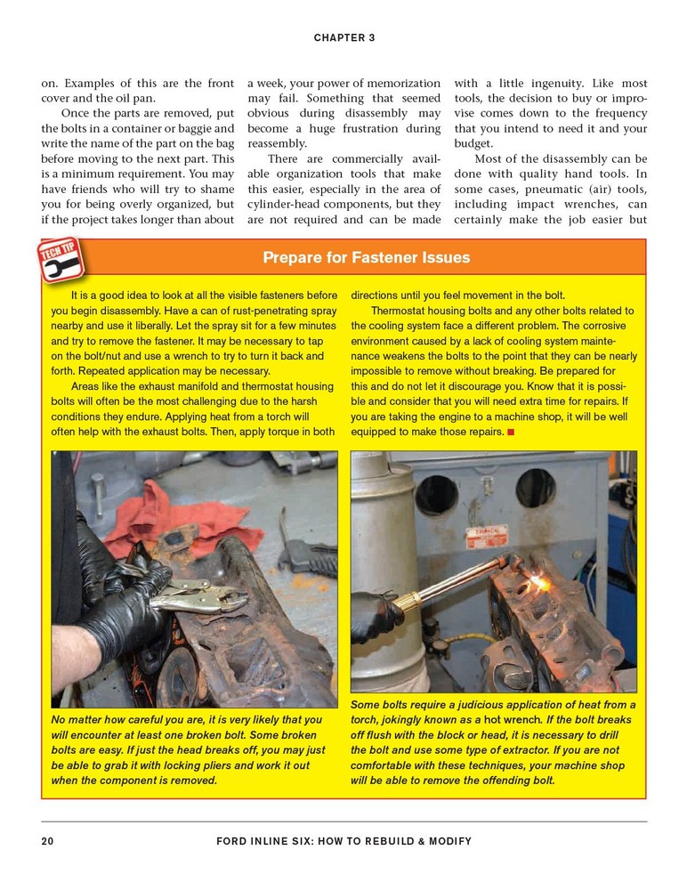 Ford Inline Six Engine Rebuild & Modification Guide for Mustangs & Falcons