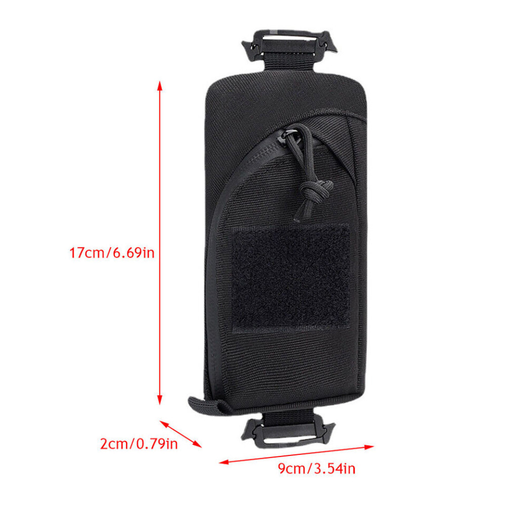 Backpack Shoulder Strap Accessory Pouch Tactical Molle Bag EDC Tool Pockets