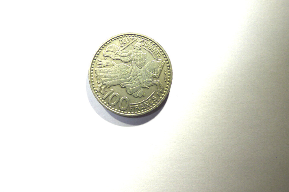 Monaco 1950 100Fr. Coin