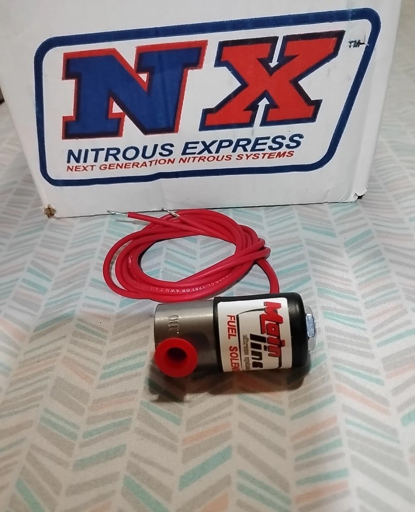 NEW NX- NITROUS EXPRESS SET NITROUS+FUEL SOLENOID