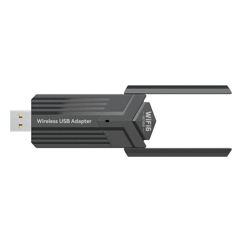 WiFi 6 USB Network Adapter AX1800 for Computer Desktop with Rotatable Antenna