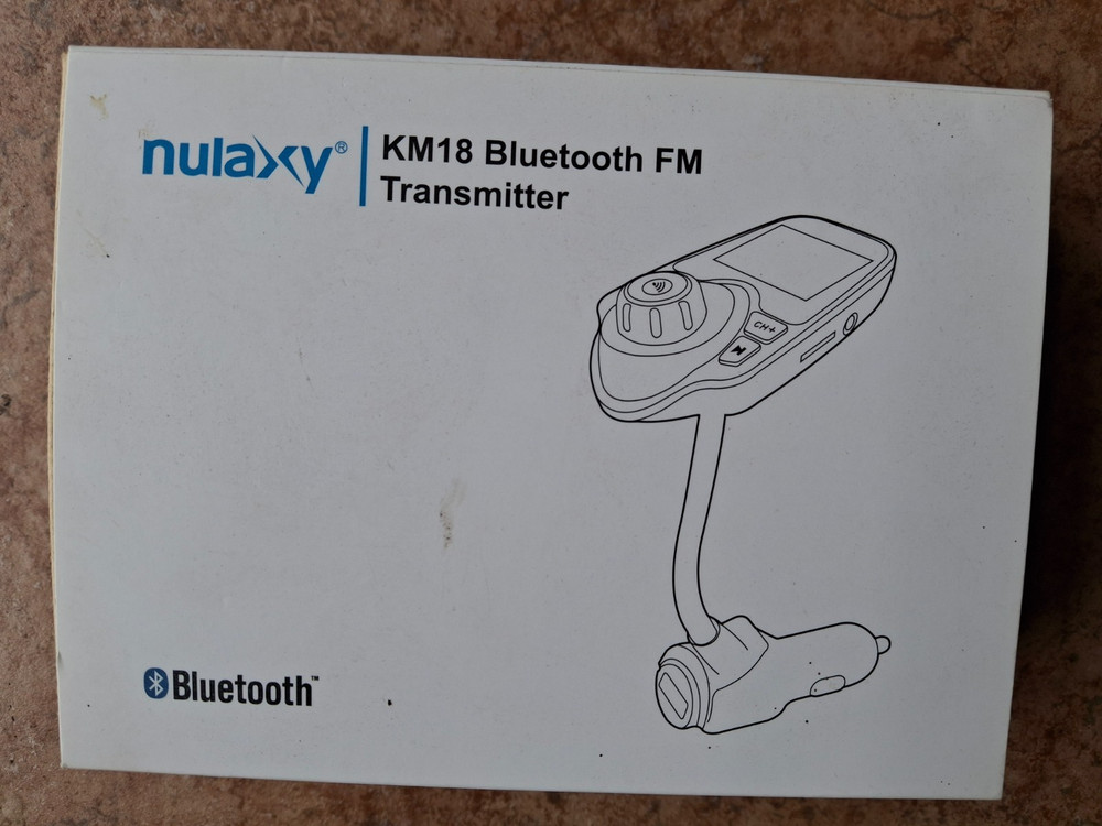 2Pack Nulaxy KM18 Bluetooth FM Transmitter Car Adapter MP3 Player USB Charger