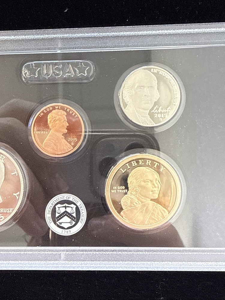 2015 United States Mint Silver Proof Set With COA