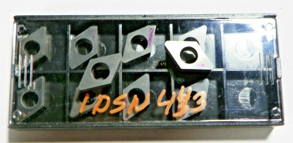 10 PIECES, GENERIC, IDSN 443 CARBIDE INSERTS, H627