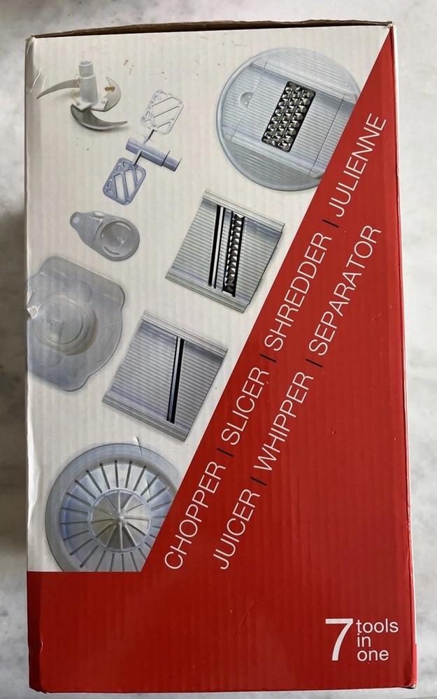 MIRACLE KITCHEN PLUS 7 IN 1 KITCHEN TOOL CHOPPING BLENDING SHREDDING SLICING New