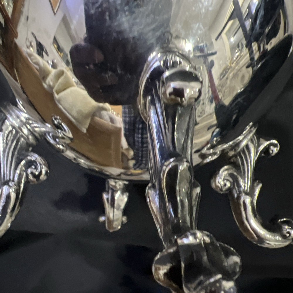 Silver Plated Tea Coffee Kettle