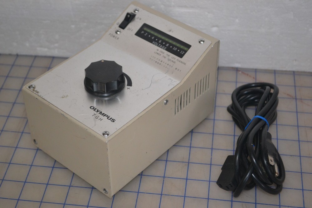 OLYMPUS TGH Variable Output LED-Indicated Microscope Lamp Power Supply