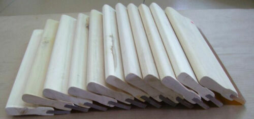 6"/15cm Flat Professional Screen Printing Wood Squeegee Ink Scraper 65 Durometer