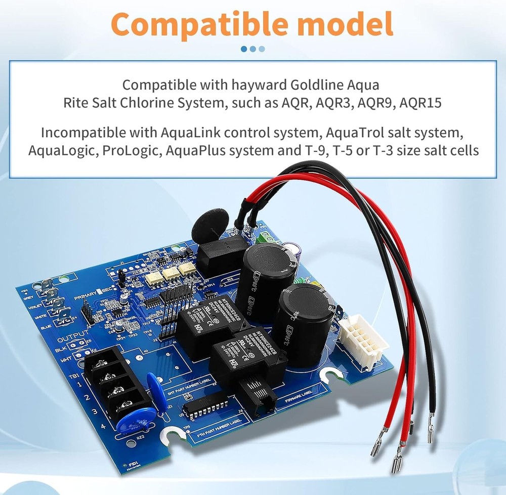 Znnam GLX-PCB-RITE Compatible with Hayward GLX-PCB-RITE Control Board