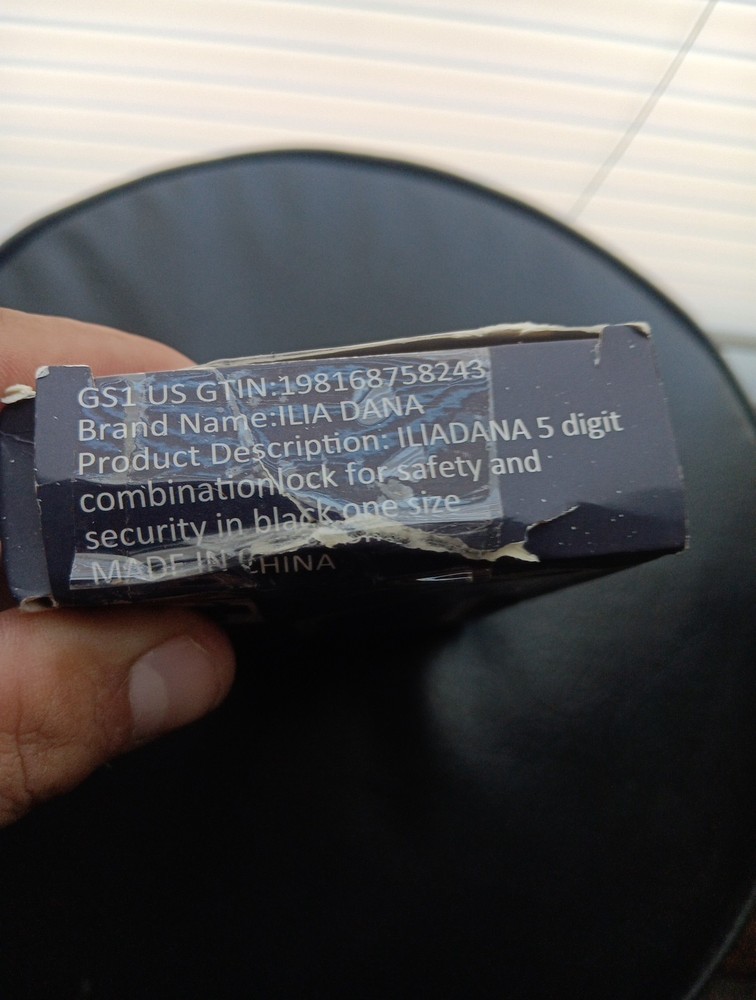 Combination Padlock,Code Lock,Digital Password Lock, Door Padlock U Shaped