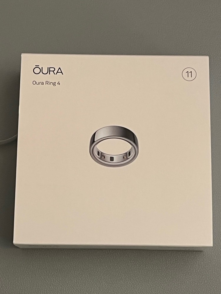 Ours Ring 4, Size 11, Sliver, New