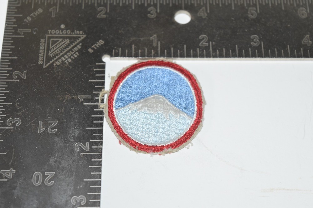 Original Vintage WWII US Army Far East Command Patch ~ Mt Fuji a