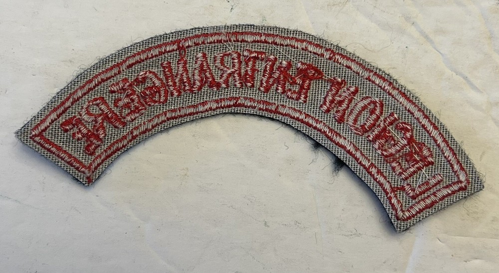 French Foreign Legion Patch Legion Entrangere Unit Patch Tab Sew On Black Red