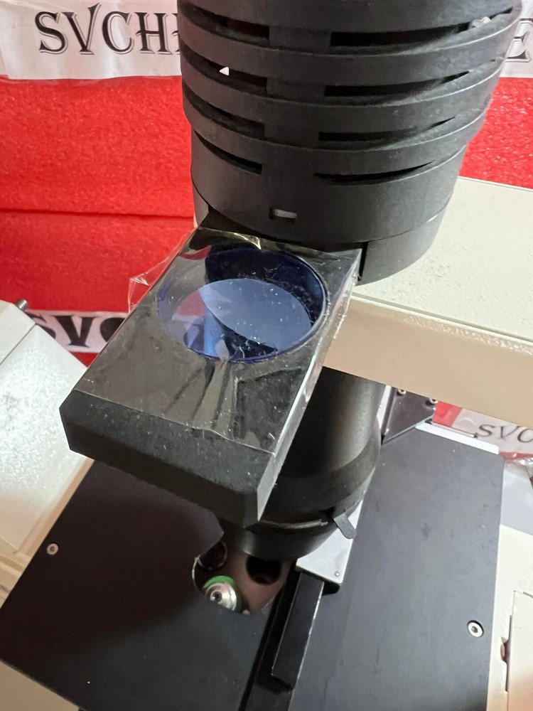 Zeiss Axiovert S100 Inverted Contrast Fluorescence Microscope with 2 Objectives