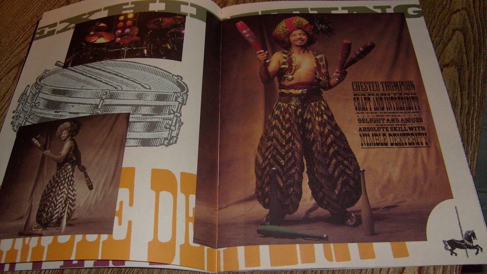 Phil Collins Concert Program 1990 Serious Tour!