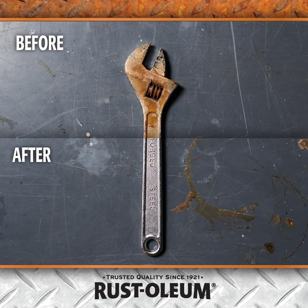 Rust-Oleum Rust Dissolver Gel Spray-300112 Powerful Formula Inhibit Rust 32Oz