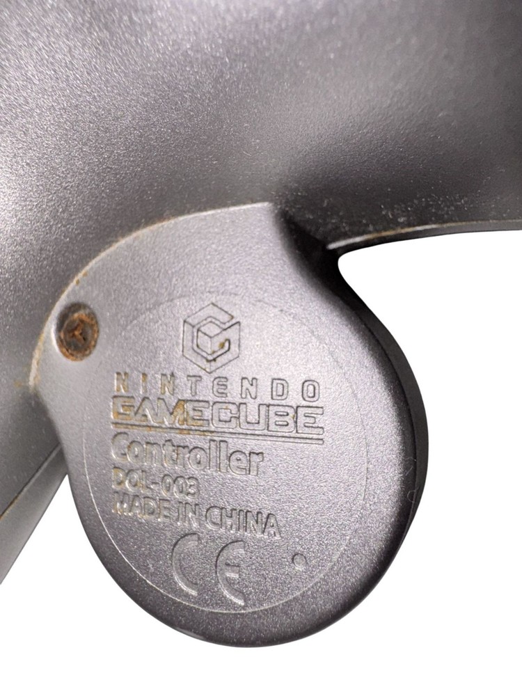 Nintendo GameCube Controller Silver Wired Model DOL-003