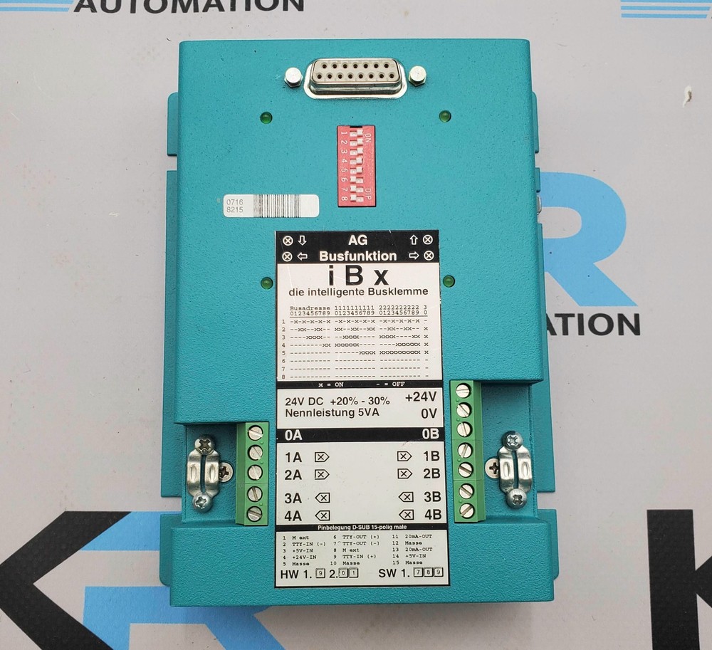 AG Busfunktion IBX Terminal Busway 24VDC 5A