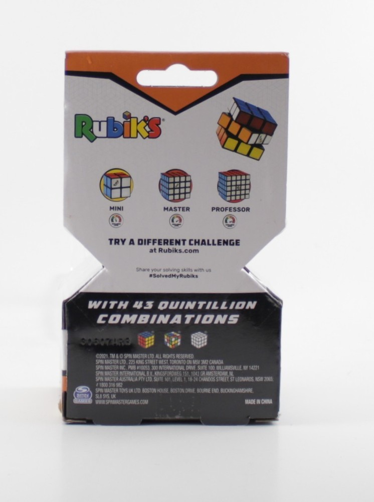 NEW Rubik's Cube The Original 3x3 Cube, Problem-Solving Brain Teaser