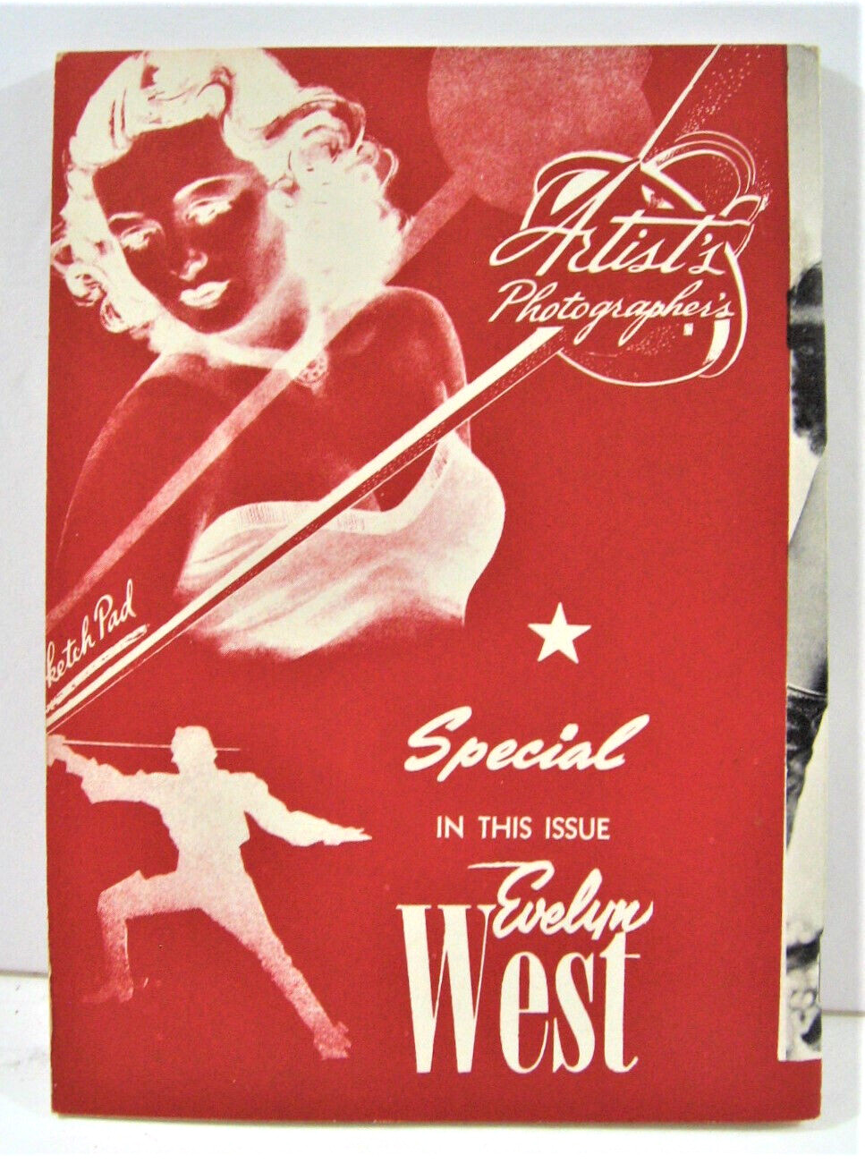 Vintage Follies Burlesque Theatre Evelyn West & Other Star Images 48 Pg Booklet